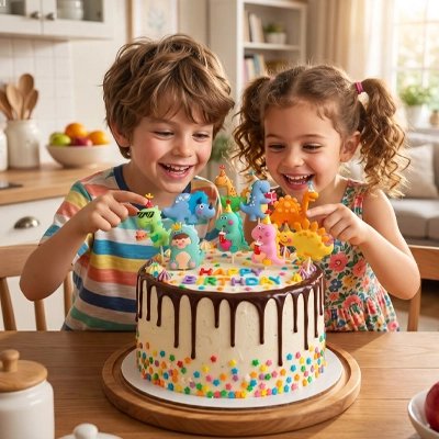 Décoration gateau anniversaire