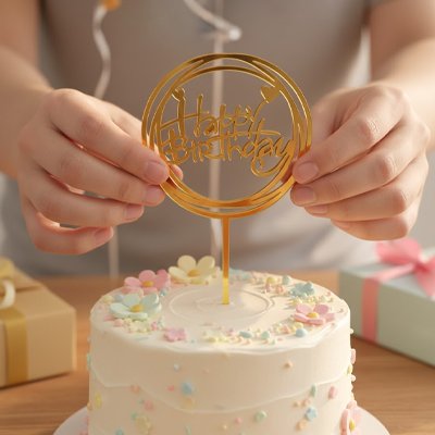 Décoration gateau anniversaire 