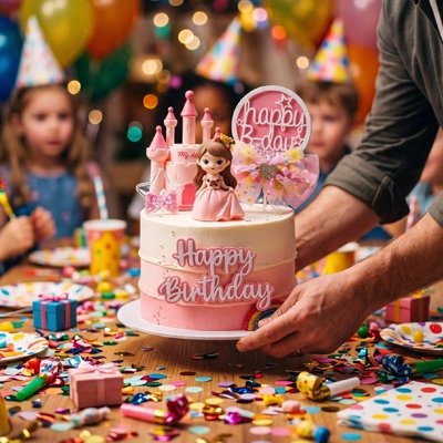 Décoration gateau anniversaire