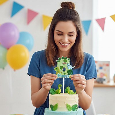 Décoration gateau anniversaire 
