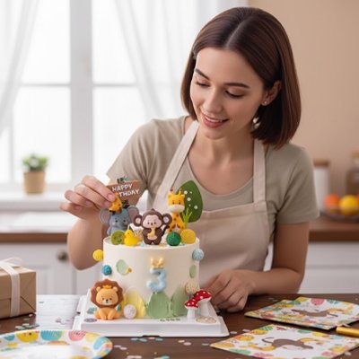 Décoration gateau anniversaire 