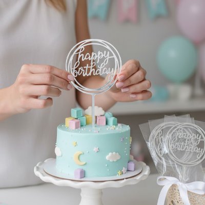 Décoration gateau anniversaire 