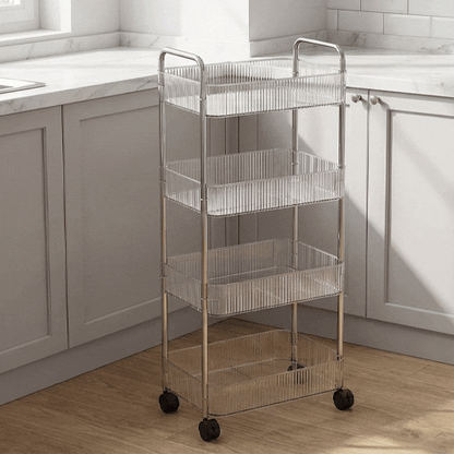 desserte cuisine mobile utilisation pratique animation