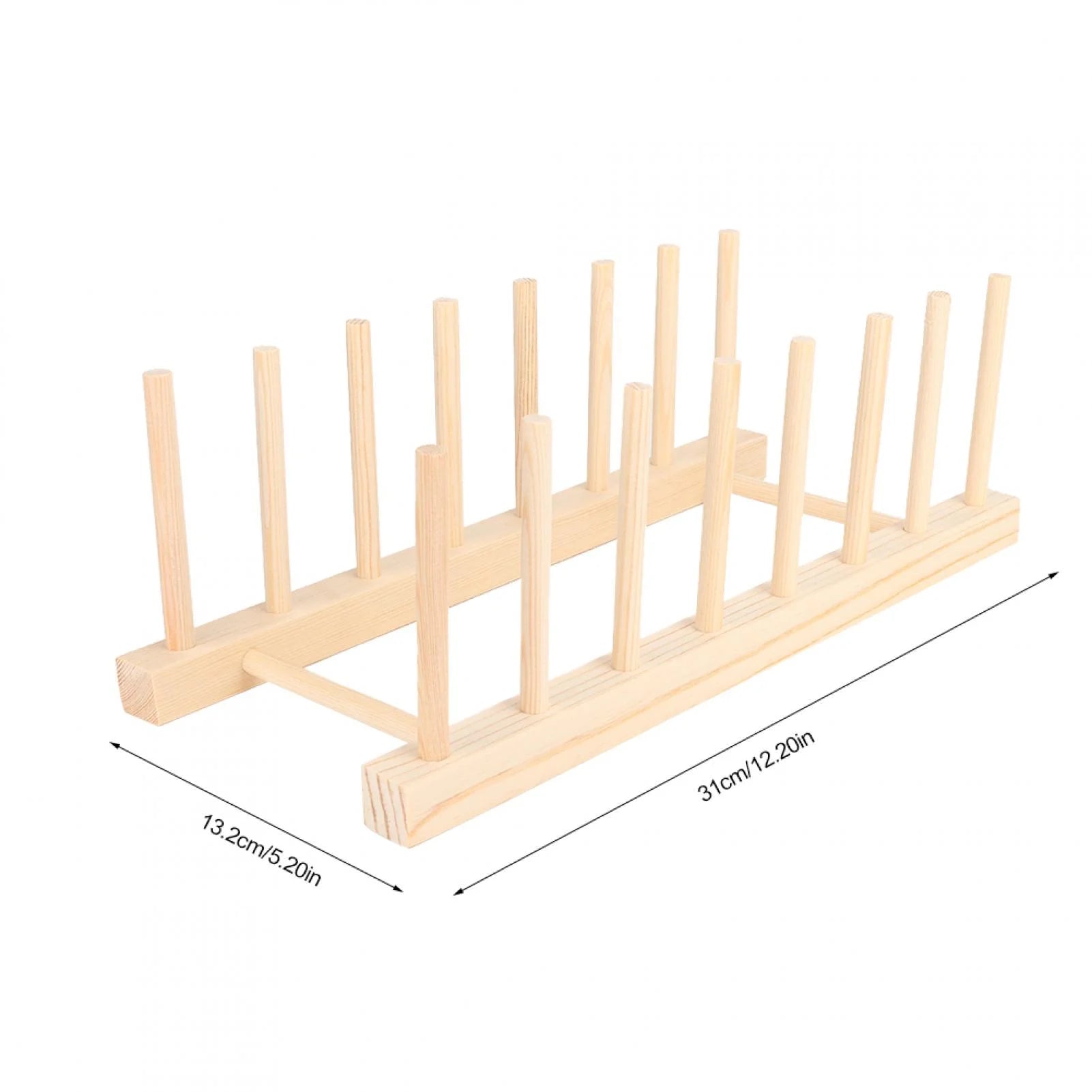 Dimensions égouttoir vaisselle bois 31 cm par 13 cm