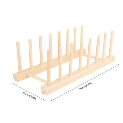 Dimensions égouttoir vaisselle bois 31 cm par 13 cm