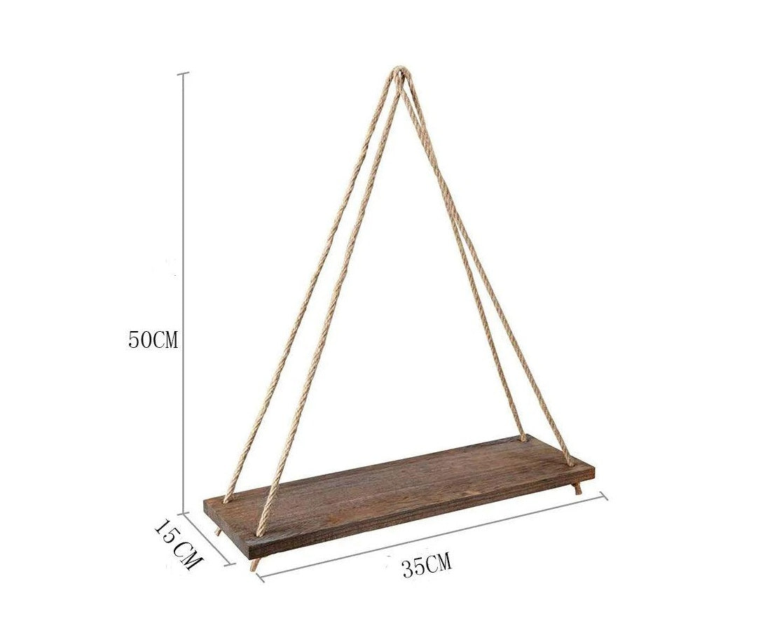 dimensions etagere murale bois suspendue 35 cm