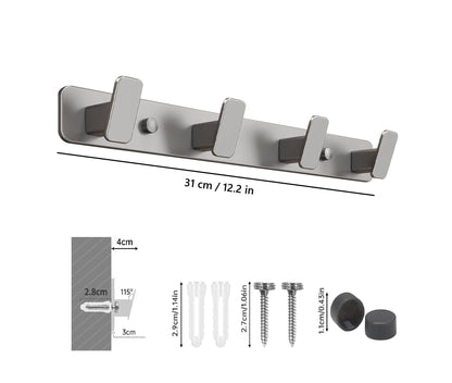 dimensions porte manteau mural 31 cm