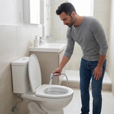 Douchette pour toilette
