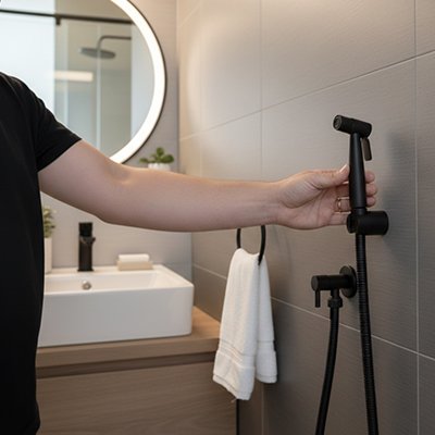 Douchette toilette 