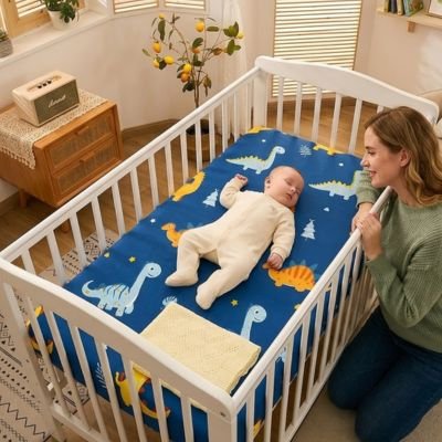 Drap housse bebe 
