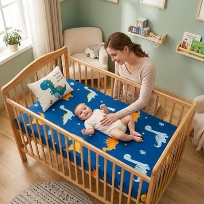 Drap housse bebe 