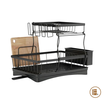 egouttoir vaisselle extensible inox pliable drainage cuisine principal MinimalisteLab