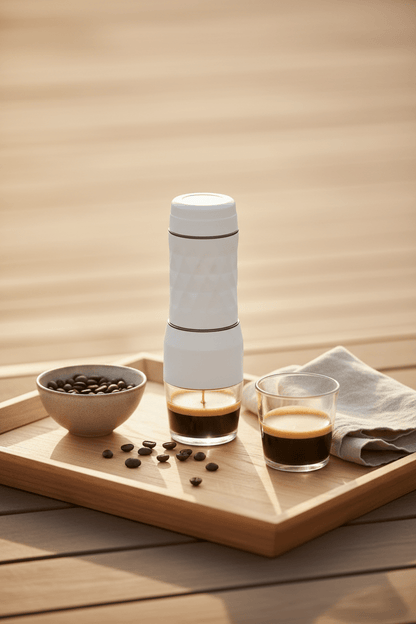 Machine a cafe | Espresso Pro Portable | Blanc - Minimaliste Lab