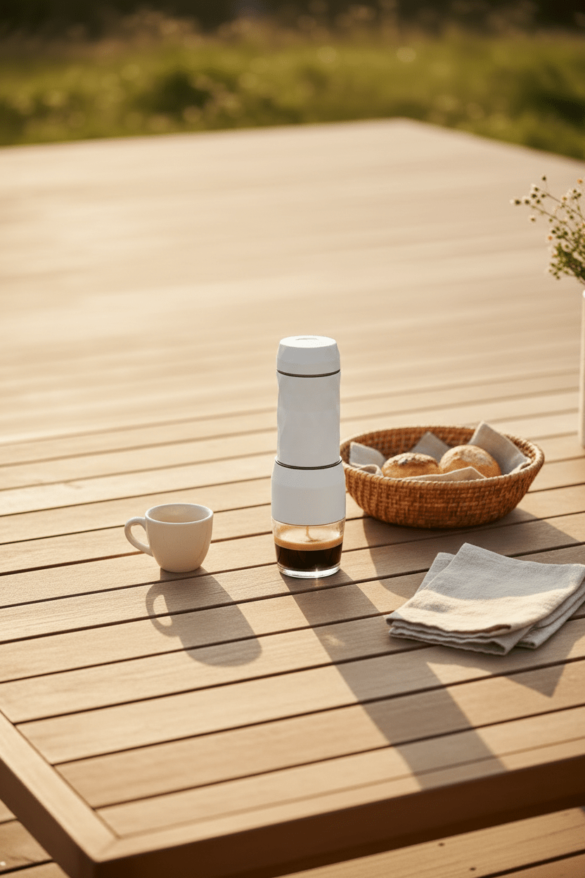 Machine a cafe | Espresso Pro Portable | Blanc - Minimaliste Lab