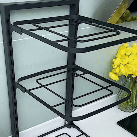 etagere cuisine rangement casseroles minimaliste