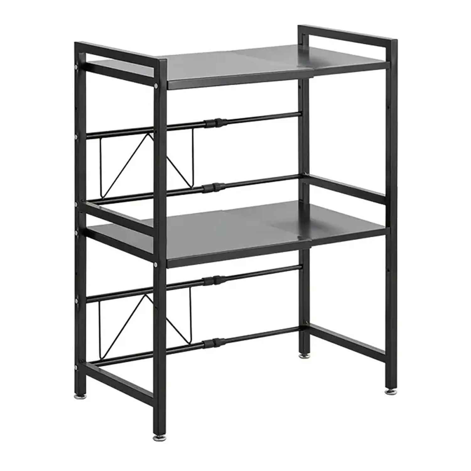 etagere micro onde noire cuisine