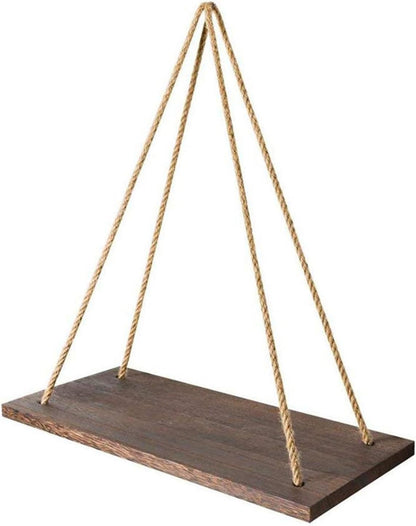 etagere murale flottante bois decoration entree salon