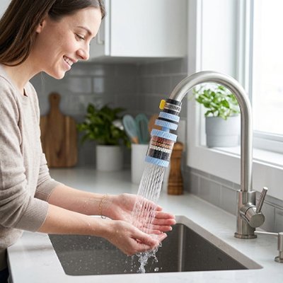 Filtre à eau pour robinet