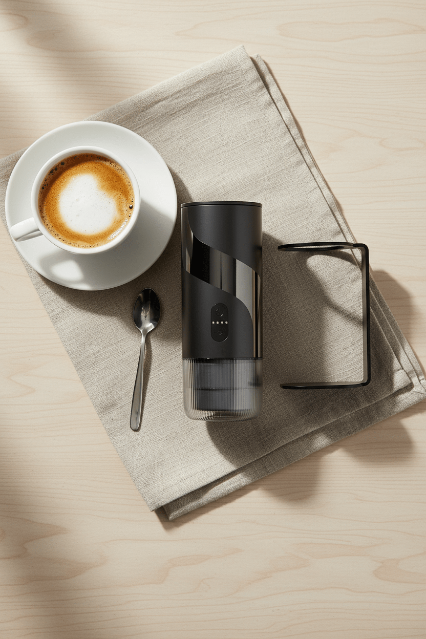 Machine à café | Nomade Rechargeable - Minimaliste Lab