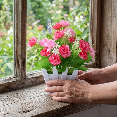 Fleurs artificielles 