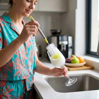 Goupillon | Professionnel Ergonomique Inox - Minimaliste Lab
