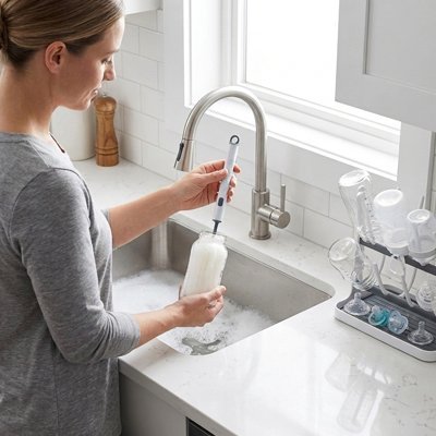 Goupillon | Professionnel Inox Résistant - Minimaliste Lab