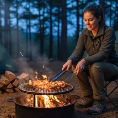Grille barbecue ronde​ 