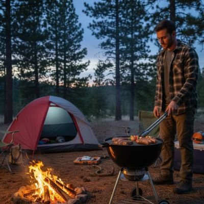 Grille barbecue ronde​ 