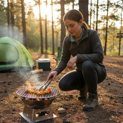 Grille barbecue ronde​ 