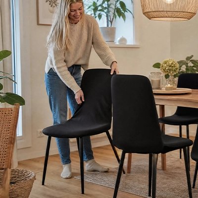 Housse de chaise scandinave