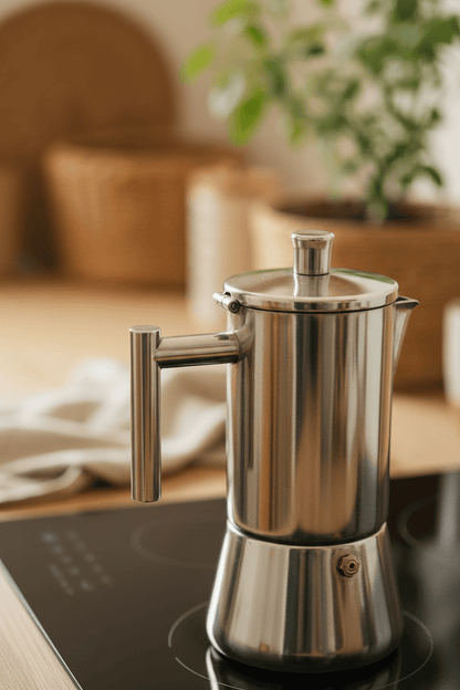 Cafetiere italienne | Espresso Authentique 3 Capacités - Minimaliste Lab