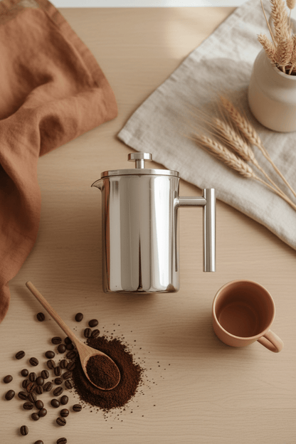 Cafetière à piston | Extraction Optimale - Minimaliste Lab