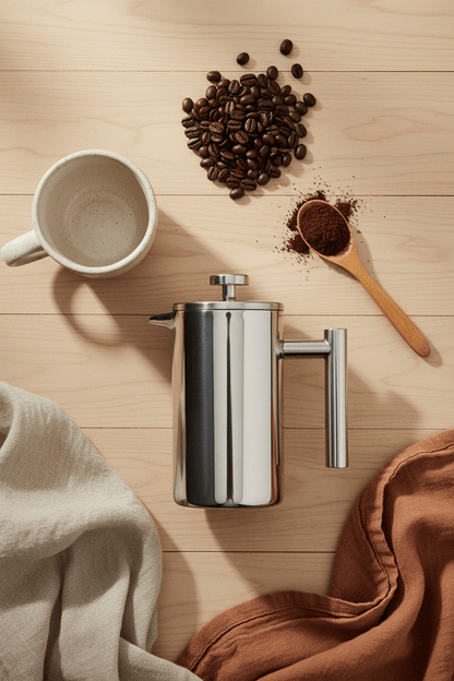 Cafetière à piston | Extraction Optimale - Minimaliste Lab