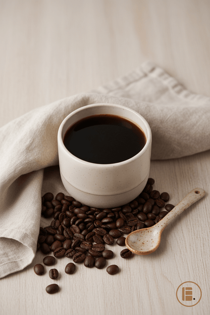 Tasse à café | Wabi-Sabi Minimaliste en Grès - Minimaliste Lab