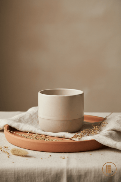 Tasse à café | Wabi-Sabi Minimaliste en Grès - Minimaliste Lab