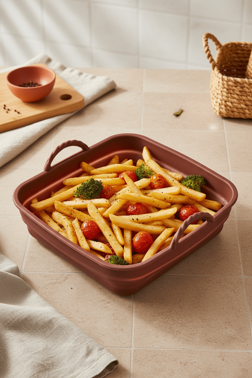 Moule Silicone Air Fryer | Antiadhésif Express - Minimaliste Lab
