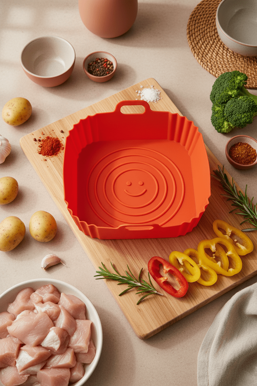 Moule Silicone Air Fryer | Antiadhésif - Minimaliste Lab