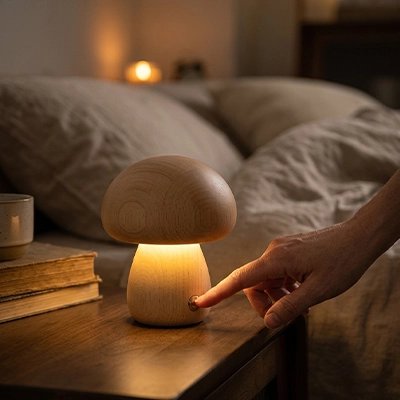 Lampe de chevet tactile