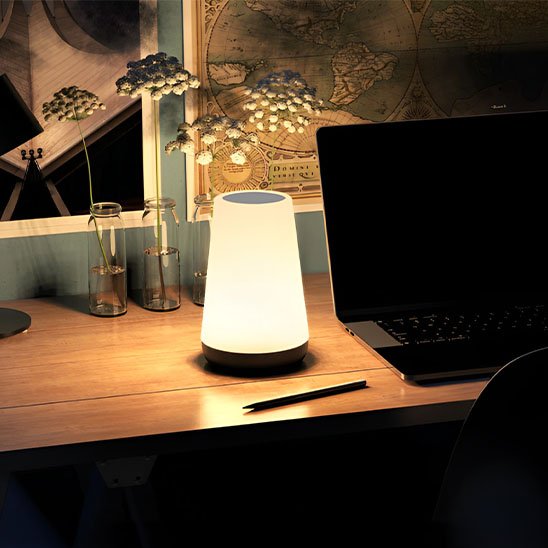 Lampe de chevet tactile 