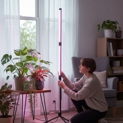 Lampe pour plante 