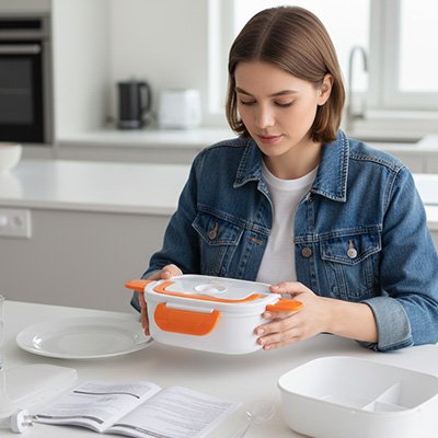 Lunch box chauffante 
