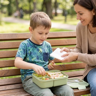 Lunch box enfant | Colorée et Pratique - Minimaliste Lab