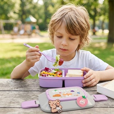 Lunch box enfant | Pratique et Colorée - Minimaliste Lab