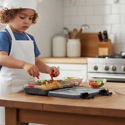 Lunch box enfant | Étanche et Pratique - Minimaliste Lab