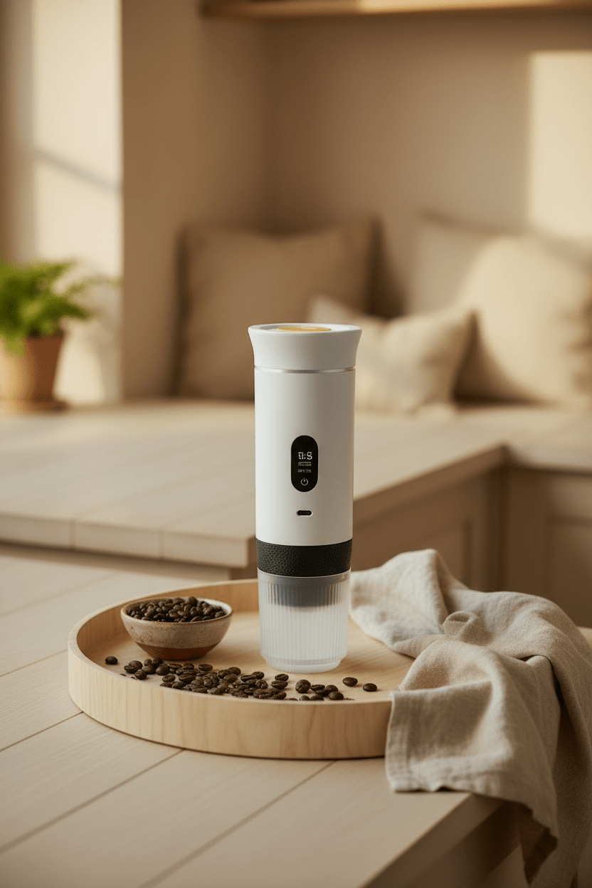 Machine a Cafe | Portable 3-en-1 - Minimaliste Lab