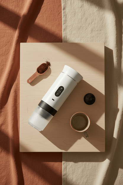 Machine a Cafe | Portable 3-en-1 - Minimaliste Lab