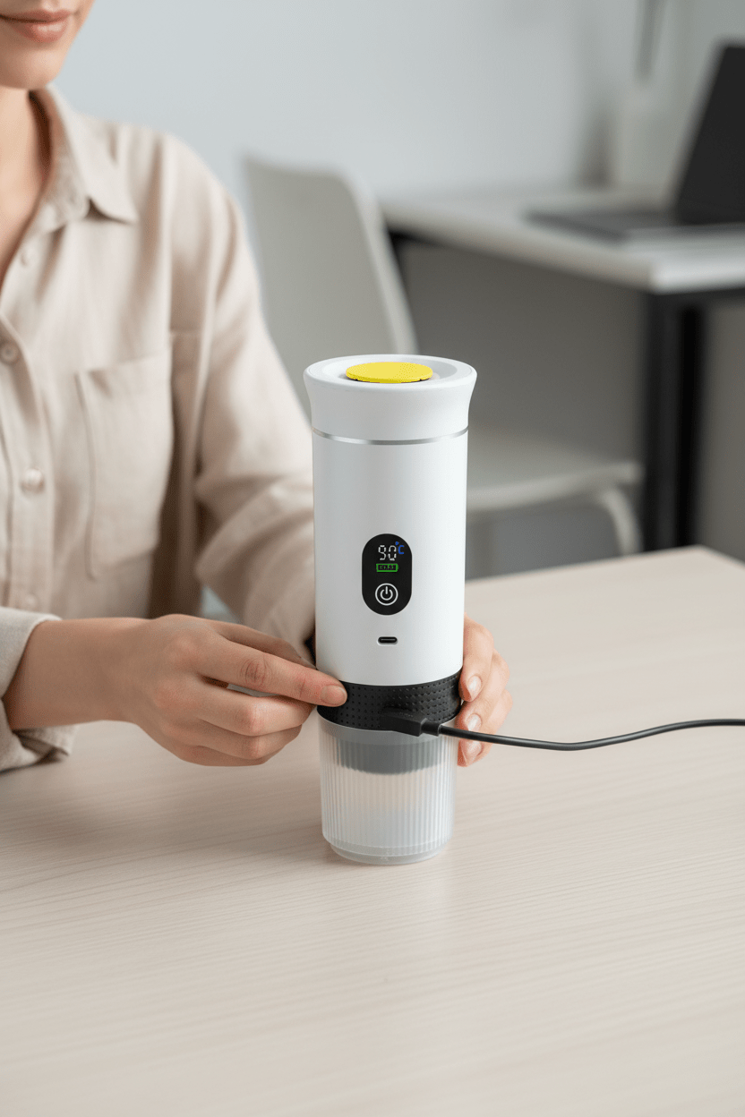 Machine a Cafe | Portable 3-en-1 - Minimaliste Lab