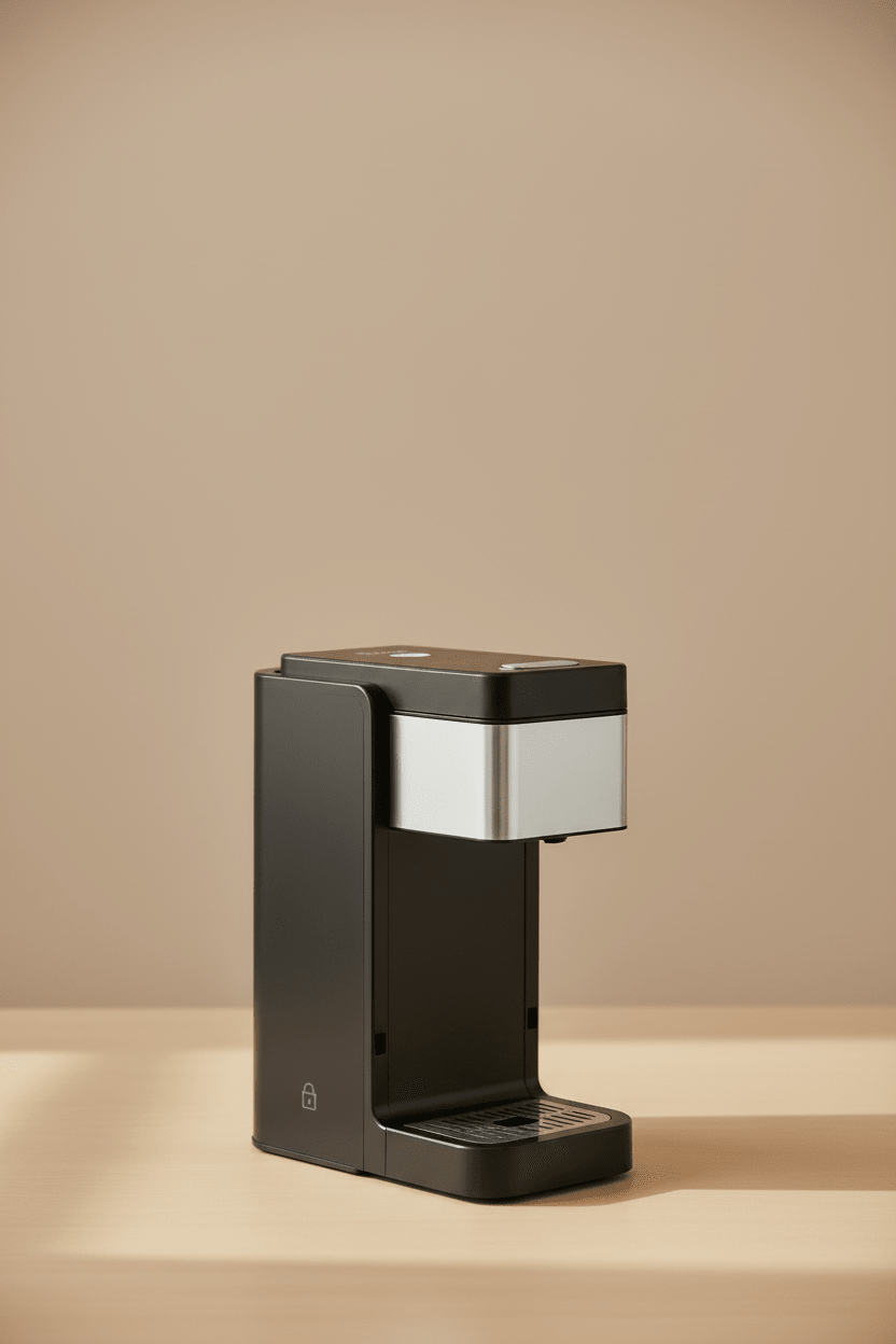 Machine a Cafe | 2-en-1 Capsules Moulu - Minimaliste Lab