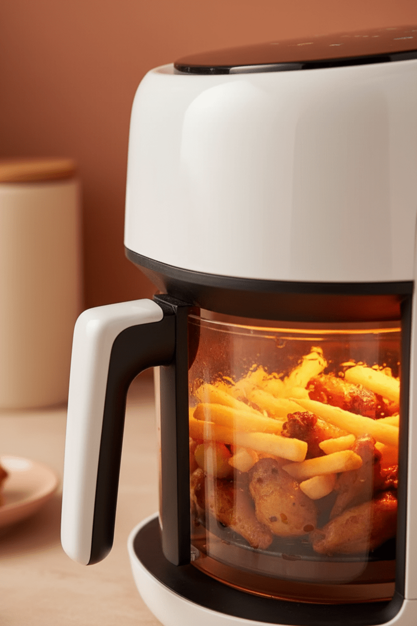 Air Fryer | Santé Croustillante | Blanc - Minimaliste Lab