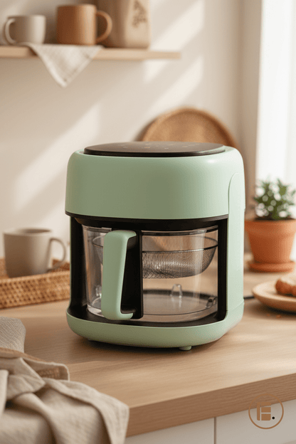 Air Fryer | Alimentation Saine | Vert - Minimaliste Lab